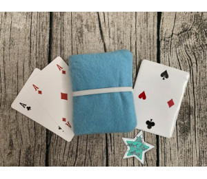 Stickdatei ITH - Spielkartenhüllen 8 Motive & Blanko